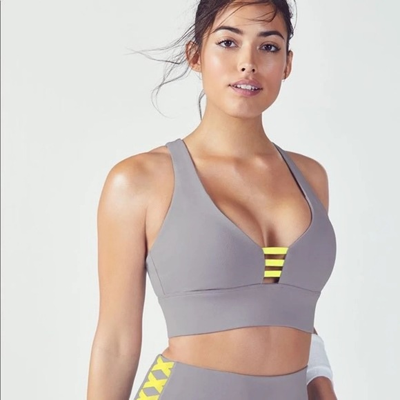2/$35 NWT Fabletics strappy sports bra - Picture 2 of 5